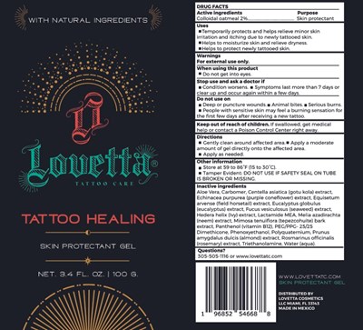 Label (Fax Tubo Lovetta (2b))